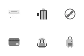 Accommodation And Hotel Icon Pack