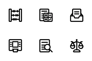 회계 아이콘 팩