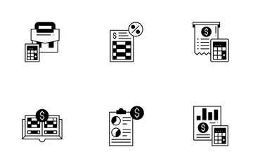 Accounting And Tax Icon Pack