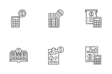Accounting And Tax Icon Pack