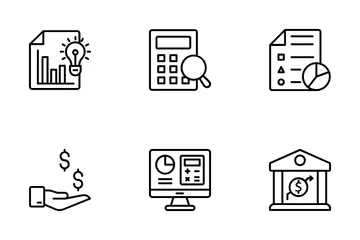 Accounting Auditors Icon Pack