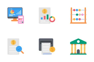 Accounting Vol-1 Icon Pack