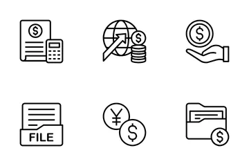 Accounting Vol-2 Icon Pack