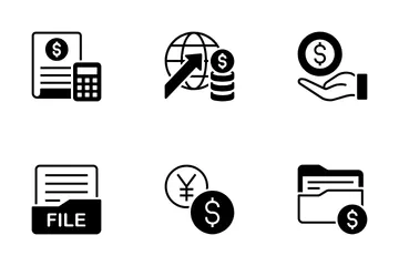 Accounting Vol-2 Icon Pack