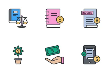 Accounting Vol-2 Icon Pack