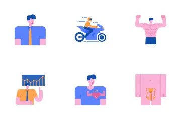 Acerca de los hombres Paquete de Iconos