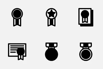 Achievement And Medal Icon Pack