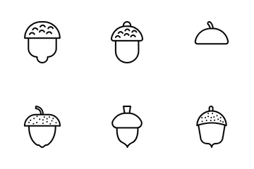 Acorns Icon Pack