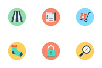 Acquisti ed e-commerce 2 Icon Pack