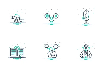 Active Listening Skills Icon Pack