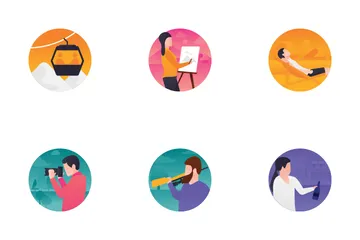 Activities Gradients Icon Pack