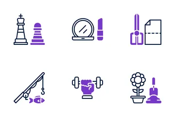 Activity And Hobbies Icon Pack