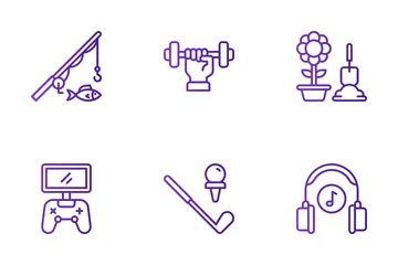 Activity And Hobbies Icon Pack