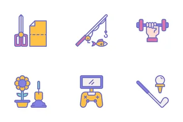 Activity And Hobbies Icon Pack