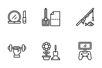 Activity And Hobbies Icon Pack