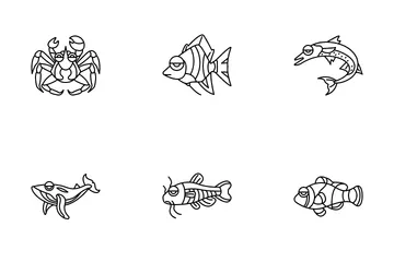 Acuático 1 Paquete de Iconos