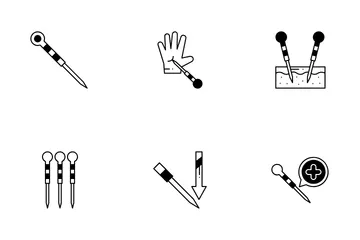 Acupuncture Pack d'Icônes