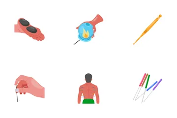 Acupuncture Icon Pack