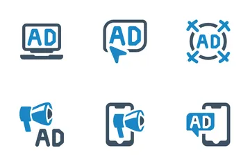 Ad Marketing Icon Pack
