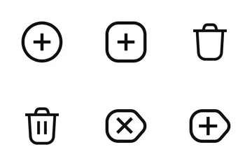 Add Remove Icon Pack