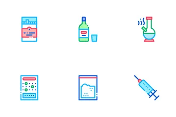 Addiction Bad Habits Icon Pack