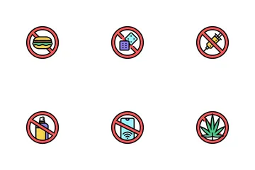 Addiction Substance Dependence Icon Pack