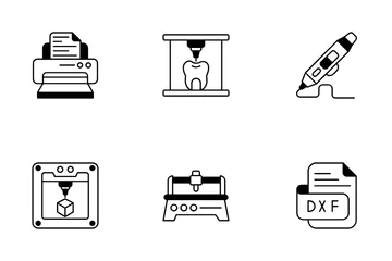 Additive Manufacturing Icon Pack