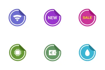 Adesivos Pacote de Ícones