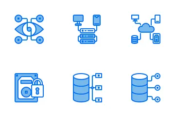 Administrador de datos Paquete de Iconos