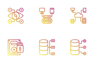 Administrador de datos Paquete de Iconos