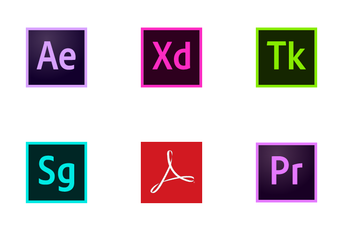Adobe Products Kit Icon Pack