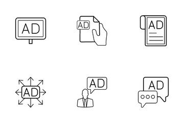 Ads And Marketing Icon Pack