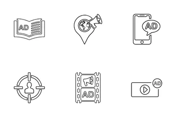 Ads And Marketing Icon Pack