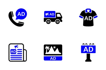 Ads And Marketing Icon Pack