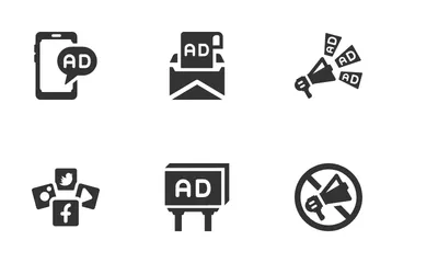 Ads & Marketing Icon Pack