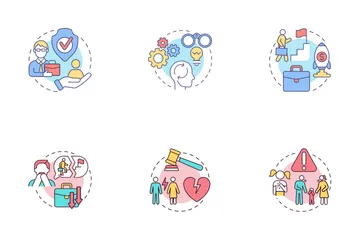 Adult Psychology Icon Pack