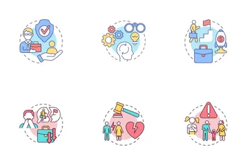 Adult Psychology Icon Pack