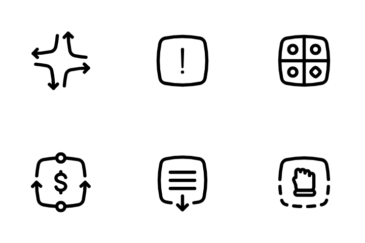 Detailed Rounded Icon Style / Lineal - 80,038 vector icons