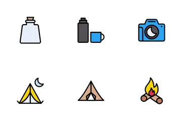 Adventure And Hiking Icon Pack