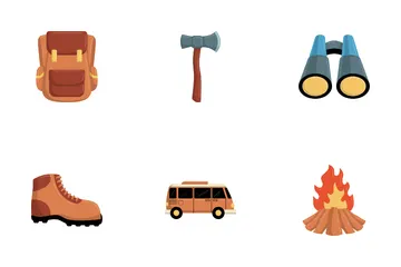 Adventure Camp Icon Pack