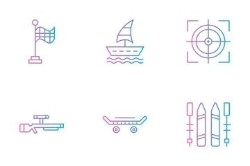 Adventure Sports Icon Pack