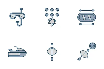 Adventure Sports Icon Pack