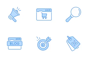 Advertising And Marketing Icon Pack