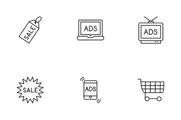 Advertising And Marketing Icon Pack