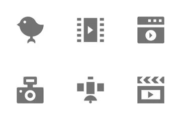 Advertising And Media Icon Pack