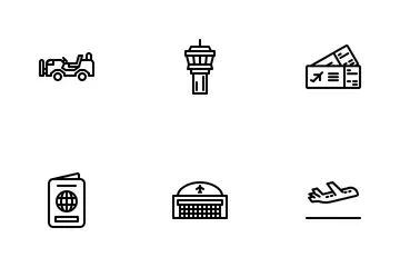 Aéroport Pack d'Icônes