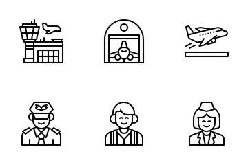 Aéroport Pack d'Icônes