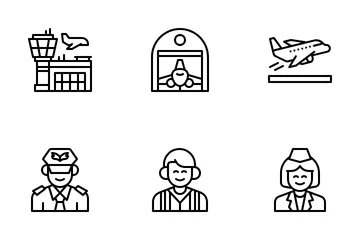 Aeroporto Icon Pack