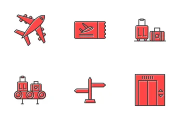 Aeropuerto Icon Pack