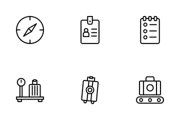 Aeropuerto Icon Pack